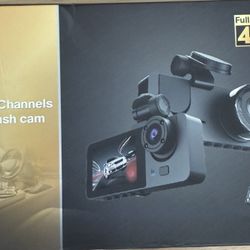 Three Channels 4K Dash Cam