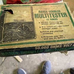 Micronta Range Doubler Multitrester 43 Ranges 22-204c
