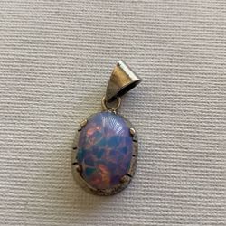 Purple Opal Pendant 