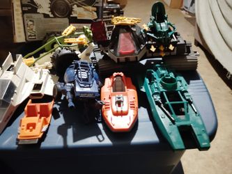 Vintage G.I. Joe Vehicle Lot1980s