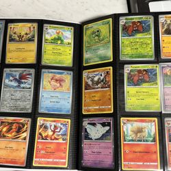 Pokemon Cards $40   Half Filled Binder  