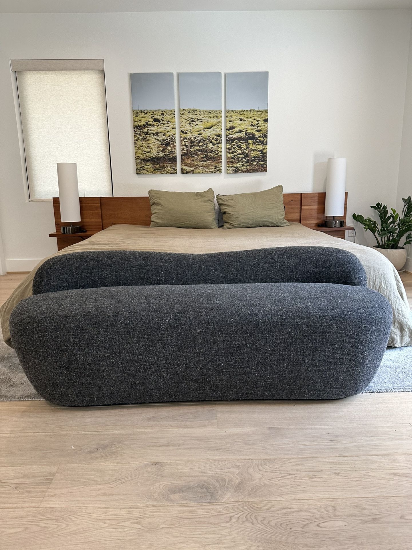 CB2 Orleans Upholstered Bench
