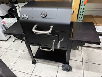 Nexgrill Oakford Homestead 24-Heavy Duty Charcoal Grill in Black