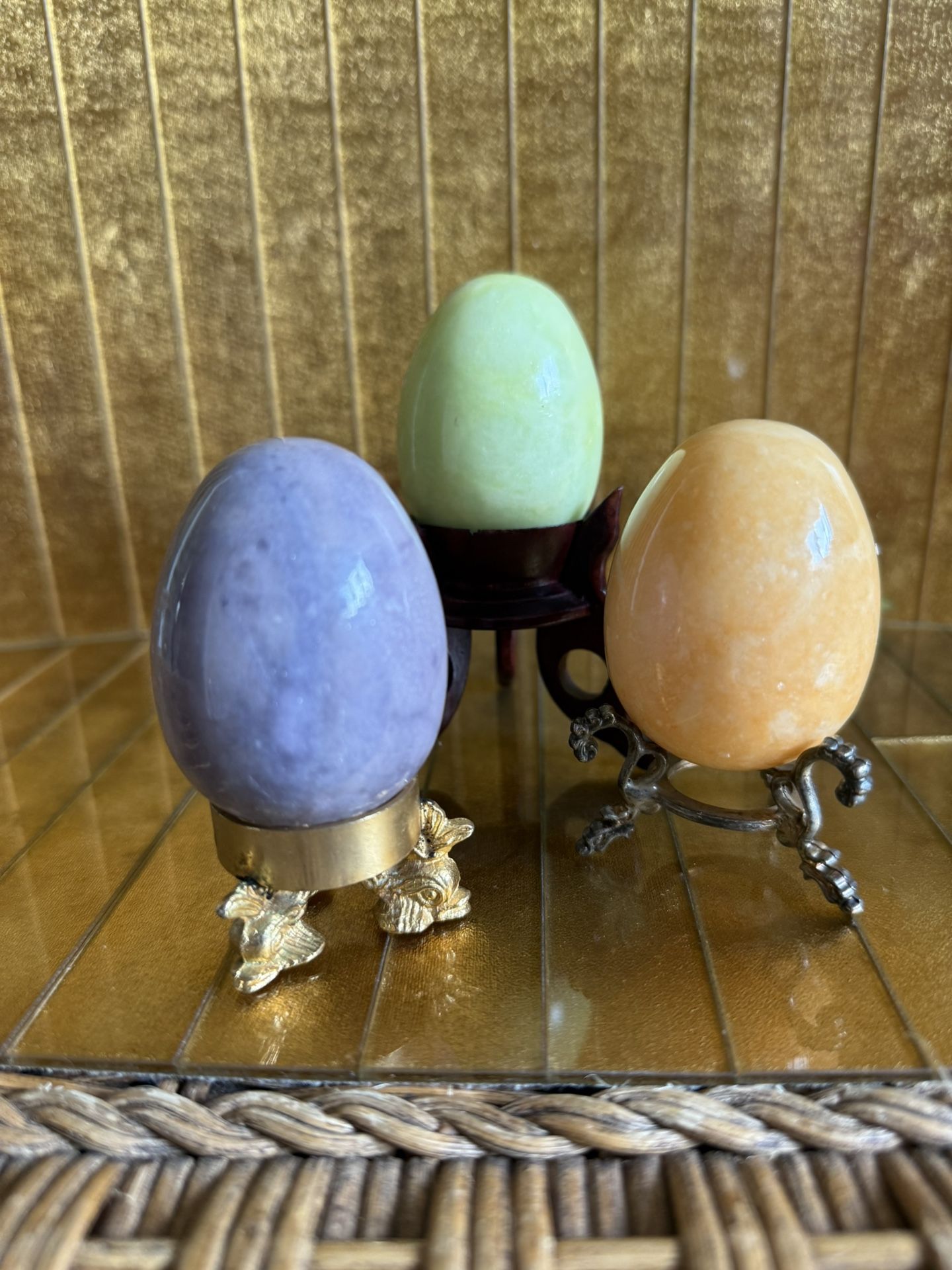 X3 Carrera Marble Eggs From Italy