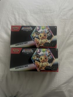 Prismatic Evolutions Mystery Box