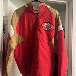 San Francisco 49ers Vintage Apex 1 Jacket Men’s Medium