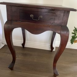 Wood End table 