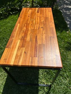 Brown table 22”x47”