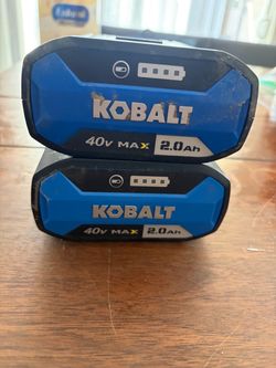Kobalt 40V MAX Battery & Charger Bundle