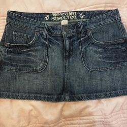 Falda Mezclilla 