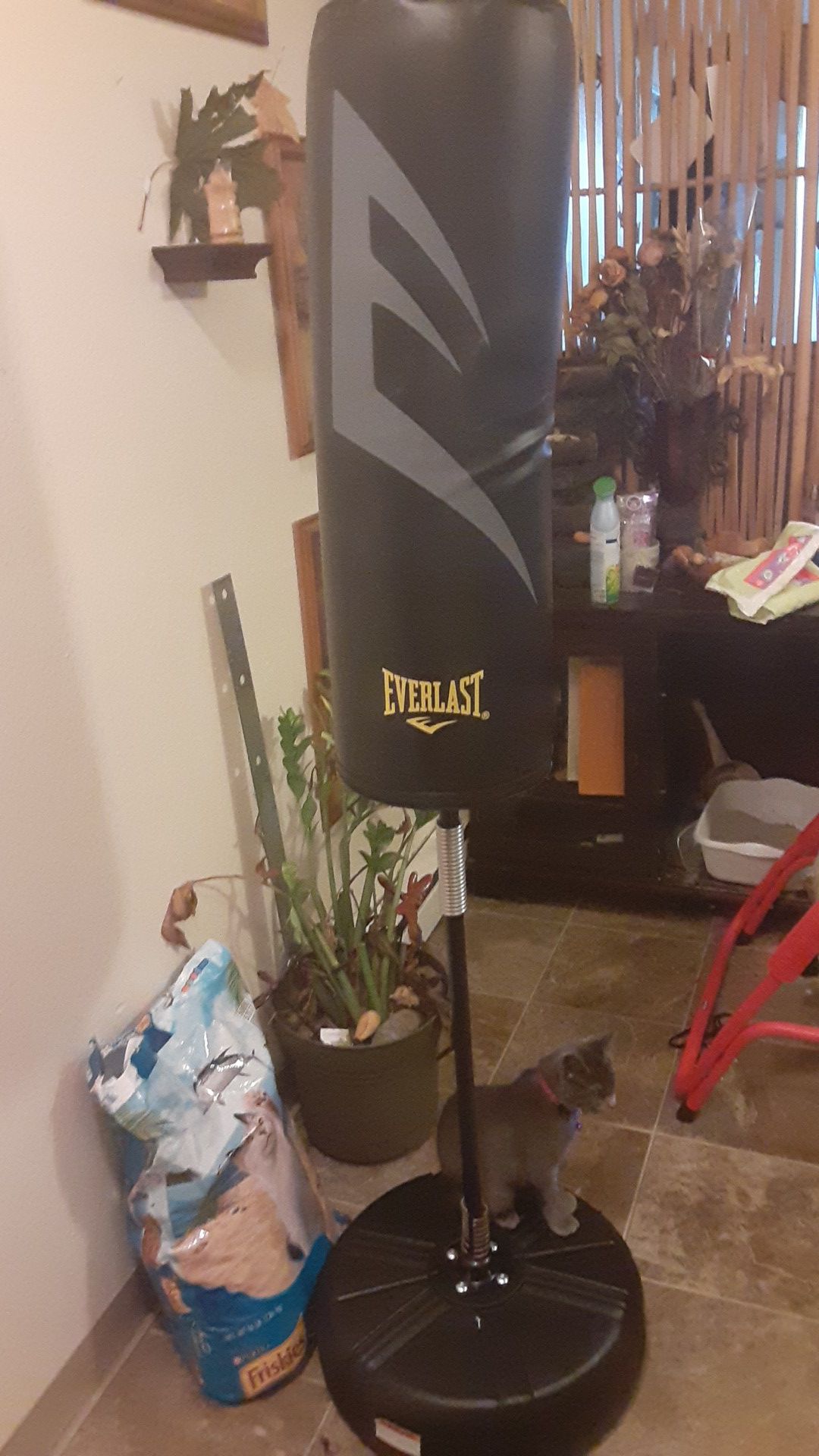 Everlast stand up punching bag with base