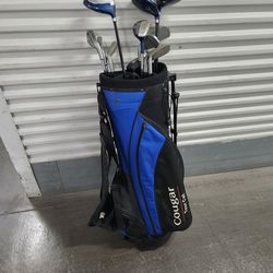 Cougar Golf Bag Whit 10 Stickers 