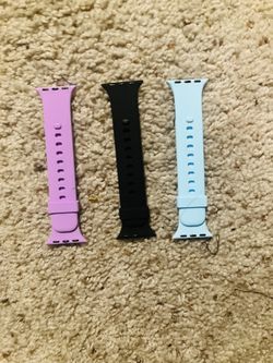 Silicone Replacement Strap Compatible With Apple Watch 38MM/40mm