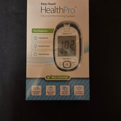 Health Pro Glucose Monitoring System 