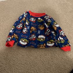 Boys Long Sleeve Top Pj Size 4T