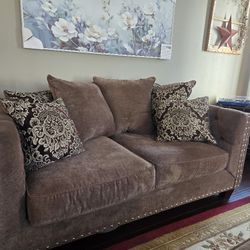 Sofa, Loveseat, Oversized Chair, and Ottoman