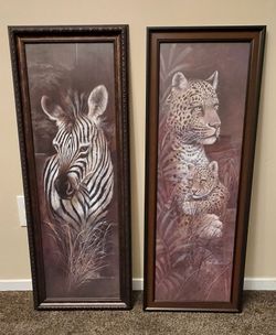 Decor picture frames $15 for both