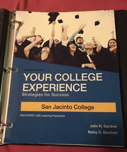 Your college experience (EDUC 1300)- John N. Gardner