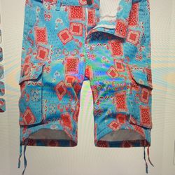 Men’s Cargo Shorts Stretch Cotton