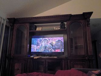 Large Entertainment center