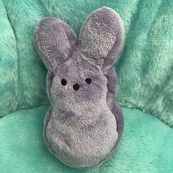 Lavender Peeps Bunny Stuffed Animal 