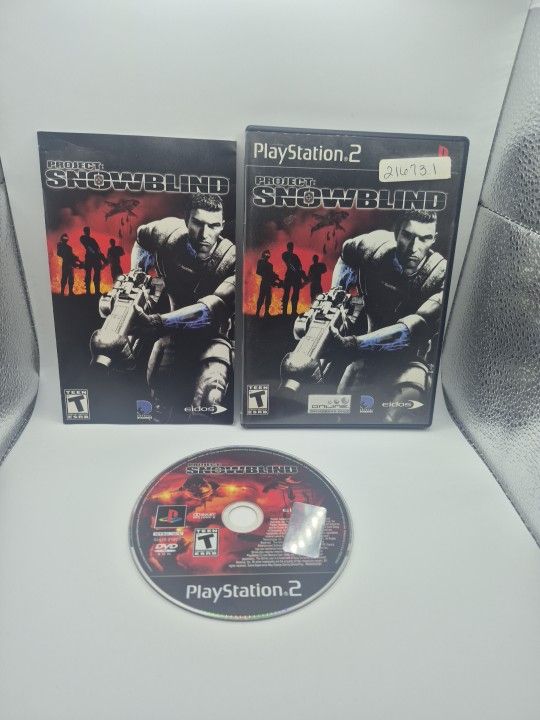 Project: Snowblind PS2 CIB