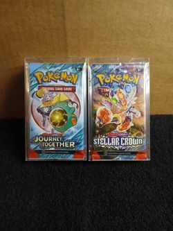 Pokémon Tcg Scarlet & Violet: 12 Booster Packs 3 Different Sets 