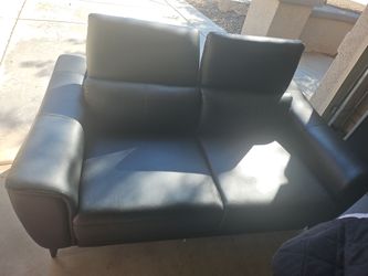 Leather couch