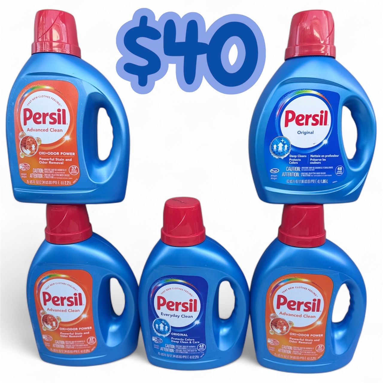 Persil Laundry Detergent Bundle