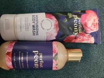 Bath & Body Works perfect Peony set