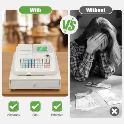 48 keys cash register