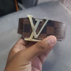 Louis Vuitton Mini Damier Ebene Belt