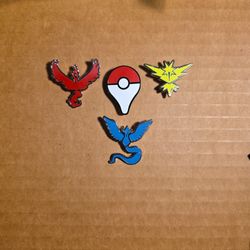 Pokémon GO Enamel Pins