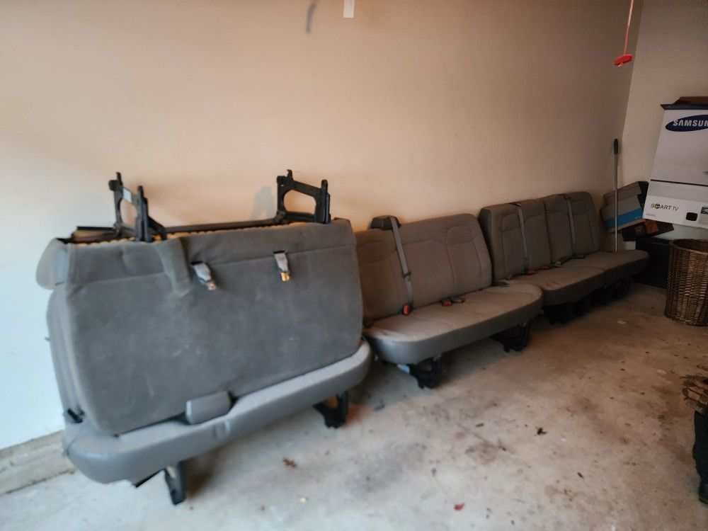 Chevy express bench seats