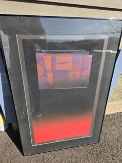 Large Abstract Print