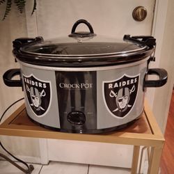 Raiders NFL Crock Pot