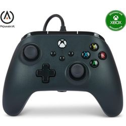 PowerA Wired Controller For Xbox Series X|S - Black, Gamepad Works with Xbox One