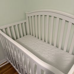 Crib, Mattress, Changing Table