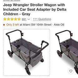  Jeep Stroller/wagon 