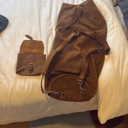 Beautiful Saddleback Leather Duffel/Seabag