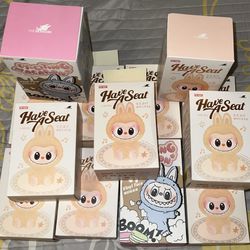 Popmart Labubus have a seat & macrons