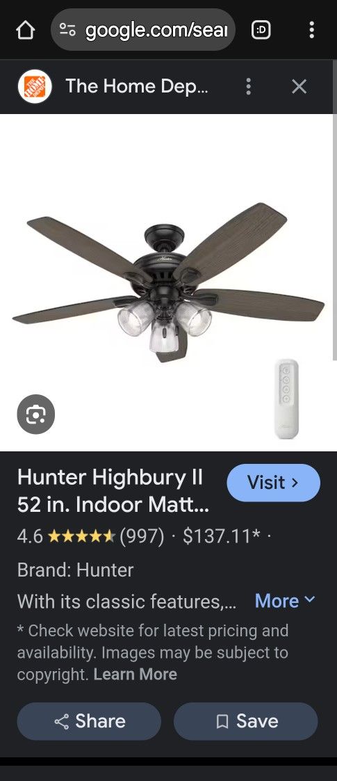 Hunter Fan