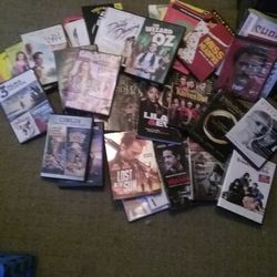 DVDs  108 Discs Some Are Brand New