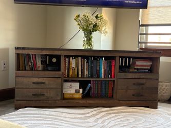 Rustic Wood TV Stand