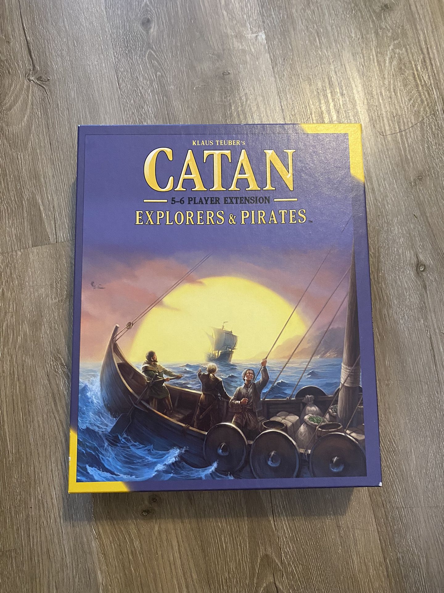 Catan Explorers & Pirates 5-6 Player Extension Set Complete 2020 Open Box CN3076