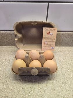 Farm fresh eggs
