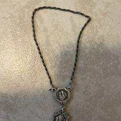 Religious Bracelet .925 Sterling Silver Vintage