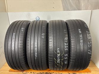 Set 4 tires 235 55 19 Pirelli scorpion zero as no repairs