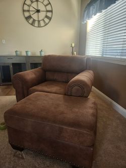 Couch, Chair, & Ottoman