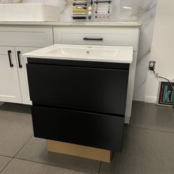 SALE ~ Modern Floating Bathroom Vanity - 24 inches